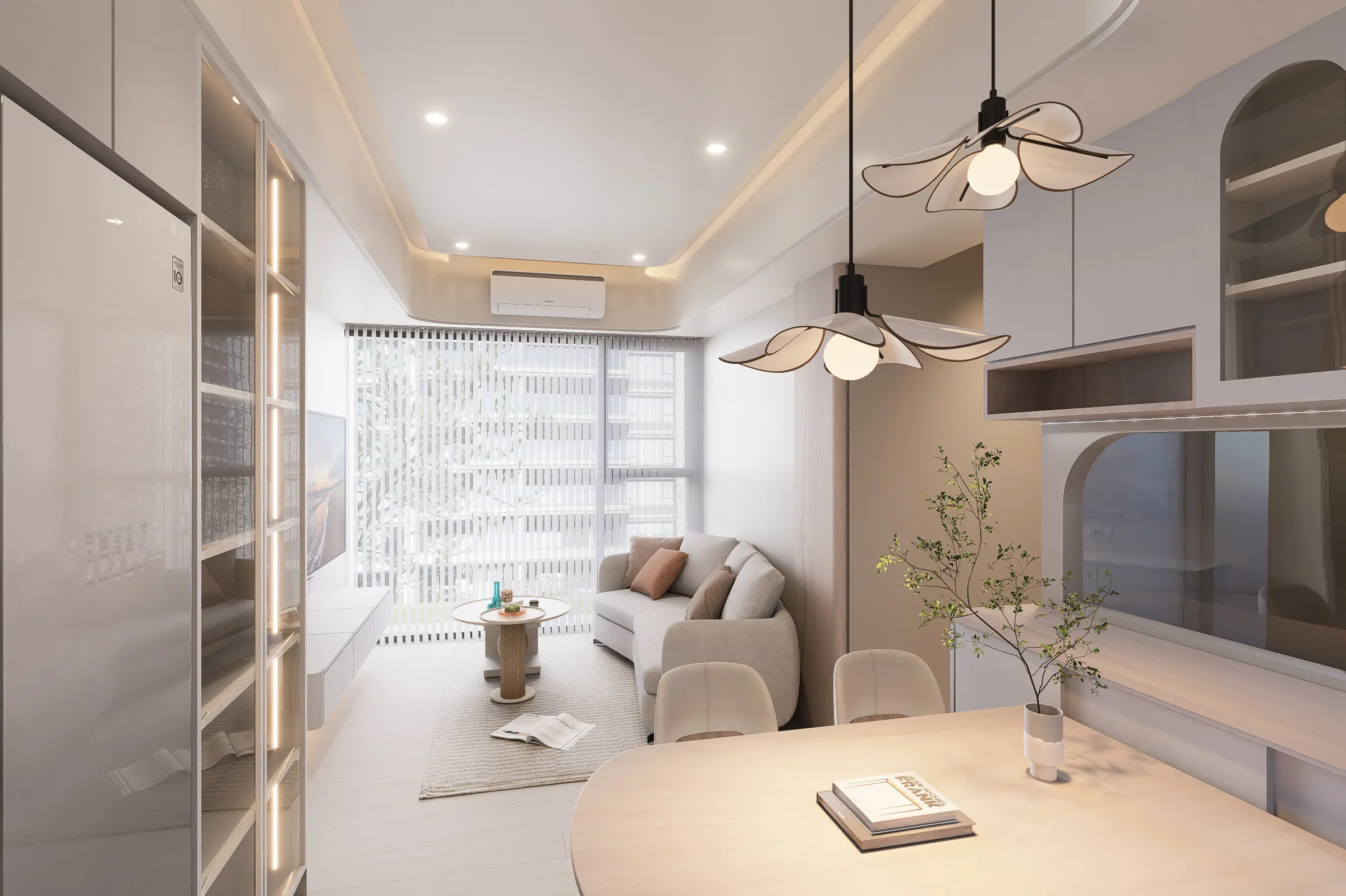 建案實品屋規劃｜5種戶型・簡約風